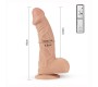 Lovetoy Dildo Real Extreme Dildo ar vibrācijas 9 miesu