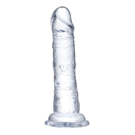 Glazed Reālistisks dildo kristāla materiāls 19 cm