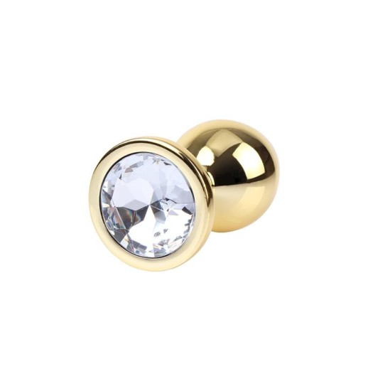 Chisa Clear Gem Gold Plug M