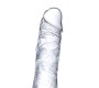 Glazed Reālistisks dildo kristāla materiāls 19 cm