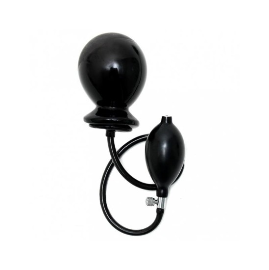 Bondage Play Inflatable Plug with massive core