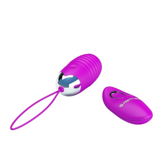 Prettylove Vibrating Egg Jessica USB Purple