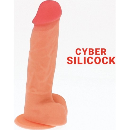 Cyber Silicock OLIVER ULTRA REALISTIC MĪKSTS ŠĶIDRUMS SILIKONS 19 CM