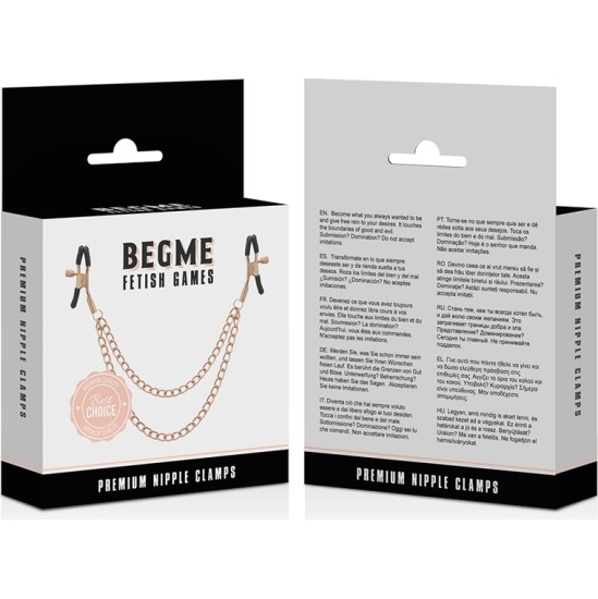 Begme Black Edition BEGME - BLACK EDITION PREMIUM NIPPLE CLAMPS