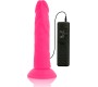 Diversia LANKSUS Dildo SU VIBRACIJA 23 CM - ROZINĖ