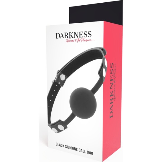 Darkness Bondage DARKNESS - BLACK SILICONE GAG