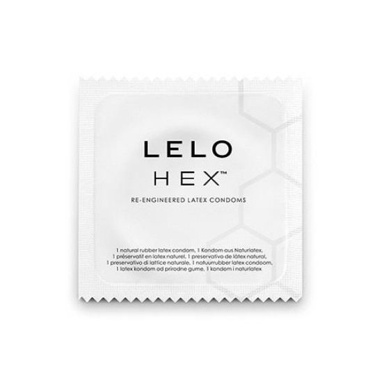 Lelo HEX Prezervatīvi oriģinālie 3gab iepakojums