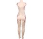 Queen Lingerie CROP TOP SUSPENDER FISHNET BODYSTOCKING SL