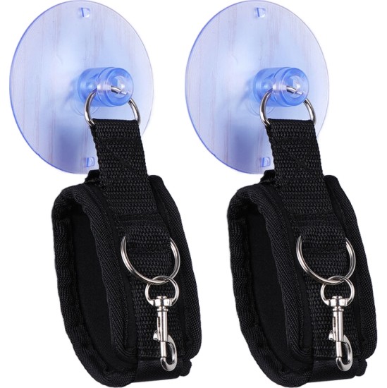 Ohmama Fetish SUCTION CUP WRIST RESTRAINTS