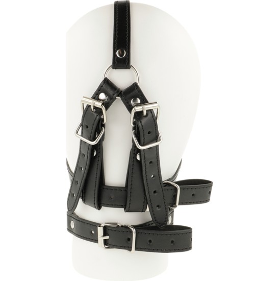 Ohmama Fetish OHMAMA OPEN MOUTH HEAD HARNESS