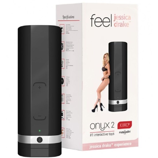 Kiiroo ONYX+ TELEDILDONIC MASTURBATOR JESSICA DRAKE PIEREDZE