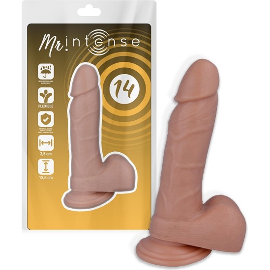 Mr. Intense MR INTENSE - 14 REALISTIC COCK 18.5 -O- 3.8CM