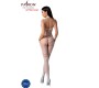Passion Woman Bodystockings PASSION - BS100 WHITE BODYSSTOCKING VIENAS DYDIS