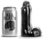 All Black DILDO REALISTIC 13 CM