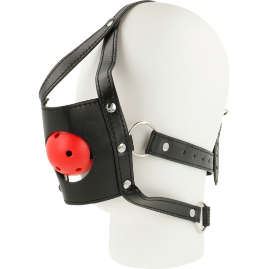 Ohmama Fetish OHMAMA OPEN MOUTH HEAD HARNESS