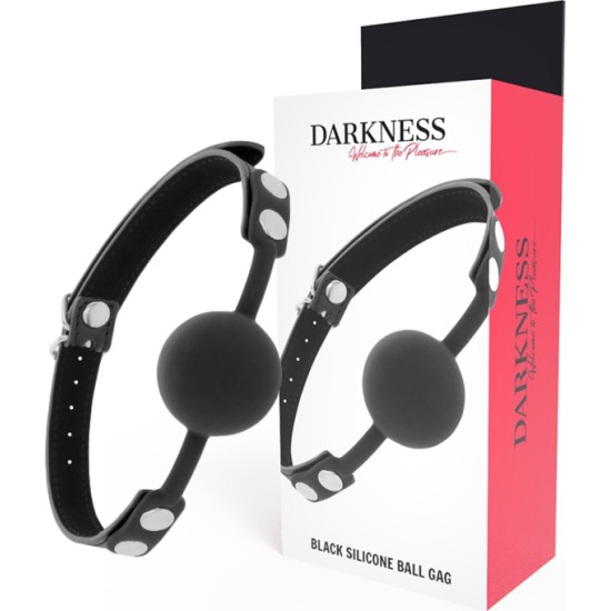 Darkness Bondage DARKNESS - BLACK SILICONE GAG