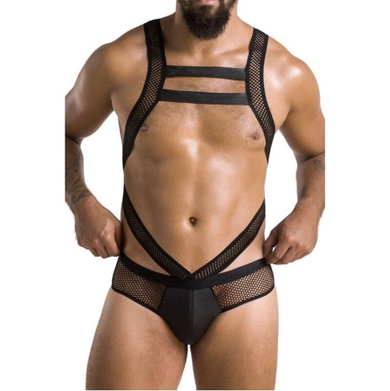 Passion Men PASSION - 045 BODY VICTOR melns L/XL