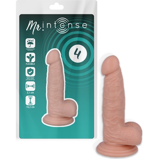 Mr. Intense MR INTENSE - 4 РЕАЛИСТИЧЕСКИХ ПЕТУЯ 16,2 -O- 3,1 СМ