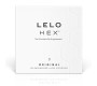 Lelo HEX Prezervatīvi oriģinālie 3gab iepakojums