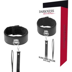 Darkness Bondage DARKNESS - ОЖЕРЕЛЬЕ НА ПОДКЛАДКЕ С ТИТАНОВОЙ ЦЕПОЧКОЙ