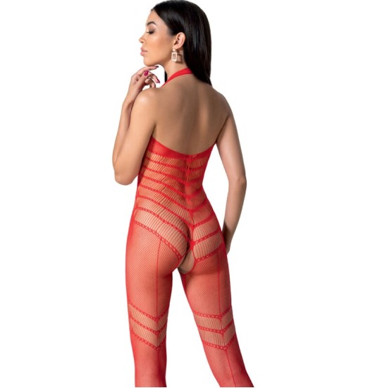 Passion Woman Bodystockings KIRG – BS100 BODYSTOKING PUNANE ÜKS SUURUS