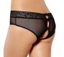 Queen Lingerie CROTHLESS PANTIES L/XL