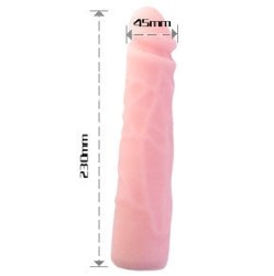 Baile Dildos BAILE - LOVE COMPANION REĀLISTS SILIKONA DILDO 23 CM