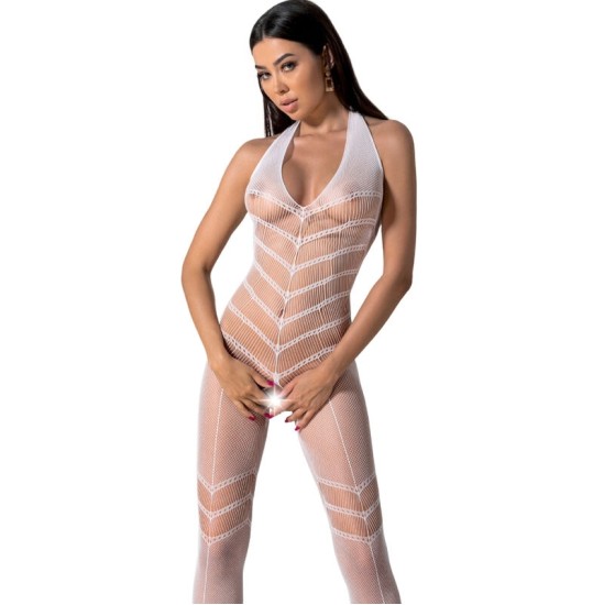 Passion Woman Bodystockings PASSION - BS100 WHITE BODYSSTOCKING VIENAS DYDIS