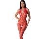 Passion Woman Bodystockings PASSION - BS100 BODYSSTOCKING RED VIENAS DYDIS