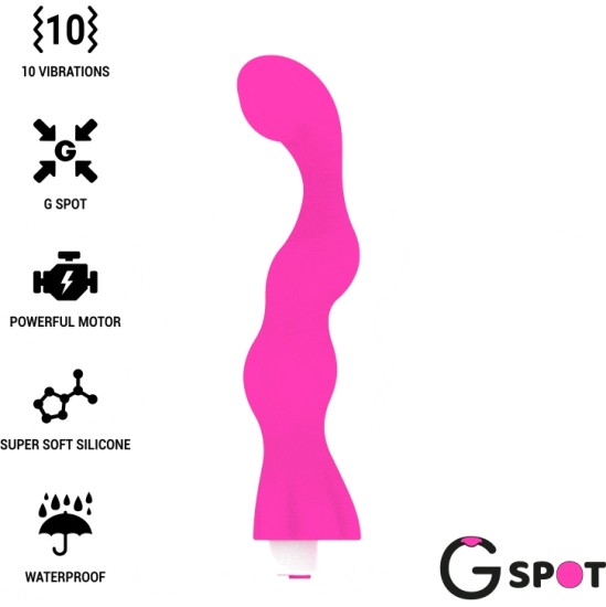 G-Spot GEORGE VIBRATOR GUM ROOSA