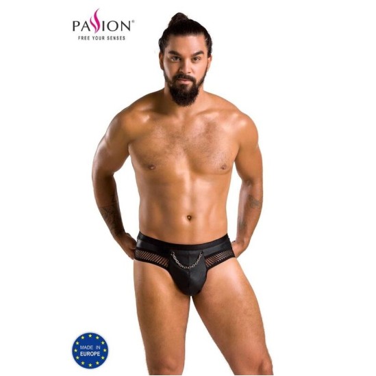 Passion Men PASSION - 030 OPEN SLIP TOM melns L/XL