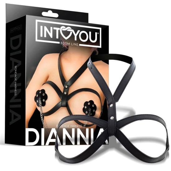 Intoyou Bdsm Line Diannia Bondage krūtų diržai