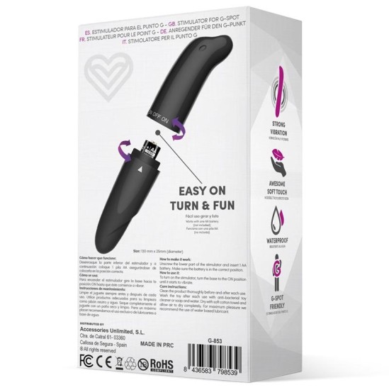 Latetobed Morton Easy Quick Stimulator Black