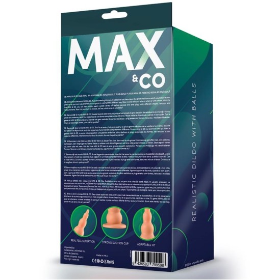 Max & Co Kai Adaptable Butt Plug Flesh 9,4 - 18.4 cm