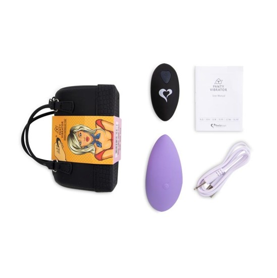 Feelztoys Biksīšu Vibe tālvadības vibrators violets