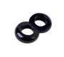 Chisa Duo Cock 8 Ball Ring-melns