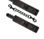 Lovetoy Ankle Cuffs Bondage Black