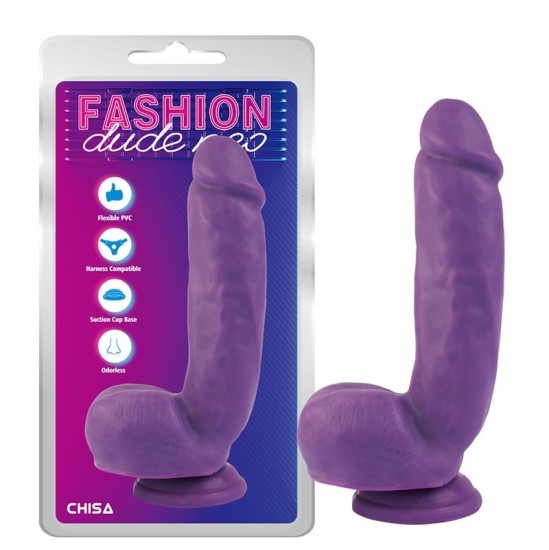 Chisa Dual Density Violeta dildo 8.2