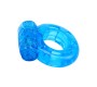 Chisa Vibrating Cock Ring 1.8 cm Blue