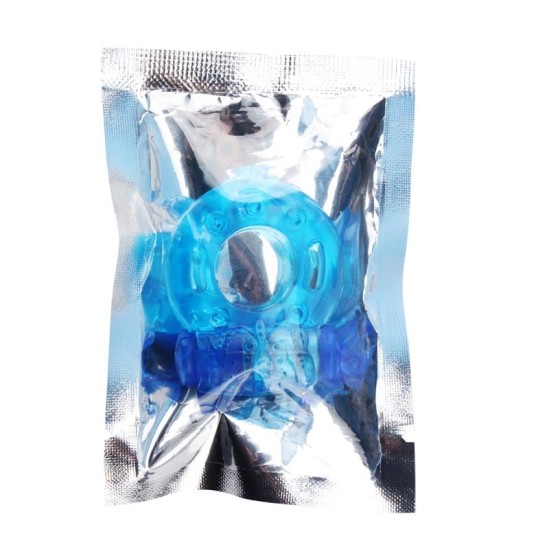 Chisa Vibrating Cock Ring 1.8 cm Blue