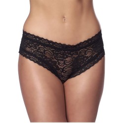 Amorable Laiad aluspüksid, korsett, must, üks suurus