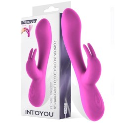 Intoyou Mauve Unibody sašķidrinātā silikona Vibe USB rozā krāsā
