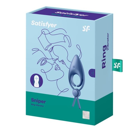 Satisfyer Peeniserõngas Sniper Blue