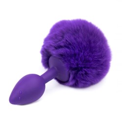 Afterdark Mucas spraudnis ar Pompon Purple S izmērs