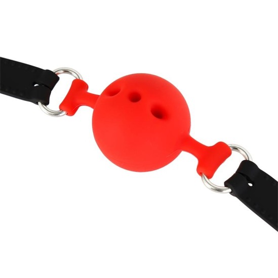 Latetobed Bdsm Line Silicone Breathable Ball Gag S - 4 cm