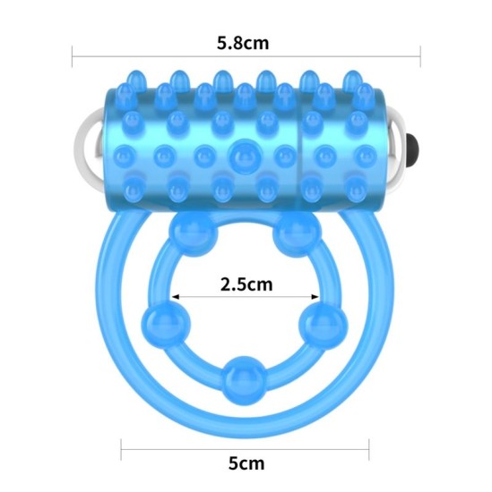 Lovetoy Lumino Play Vibratin Ring Blue Light