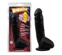 Chisa Dildo Brunetes triks 23 x 4,3 cm Melns