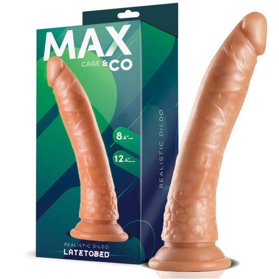 Max & Co Cage Realistic Dildo Flesh 8,65 - 22 см