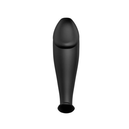 Prettylove Anal Plug Black with Remote Control