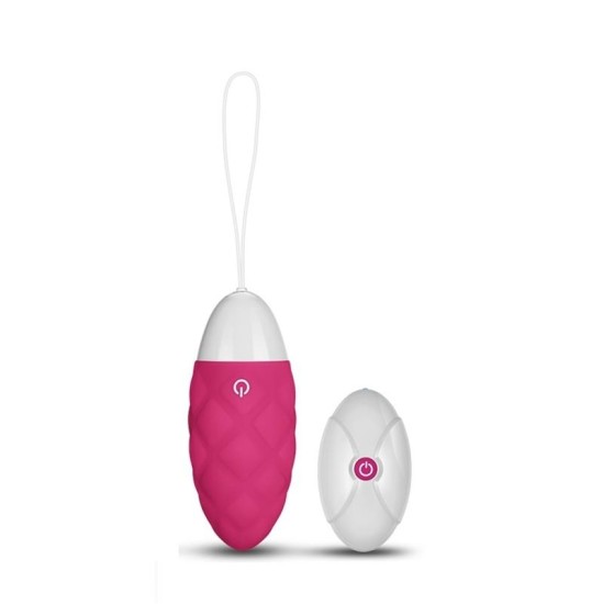 Lovetoy Vibrating Egg IJoy tālvadības pults USB rozā krāsā